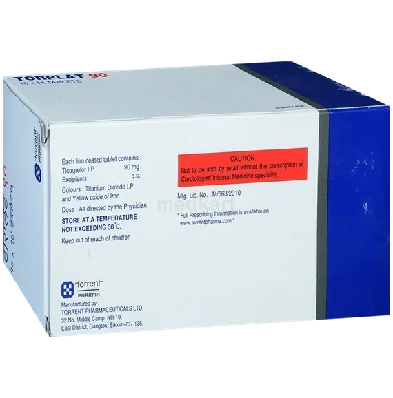 torplat 90mg tablet 14's